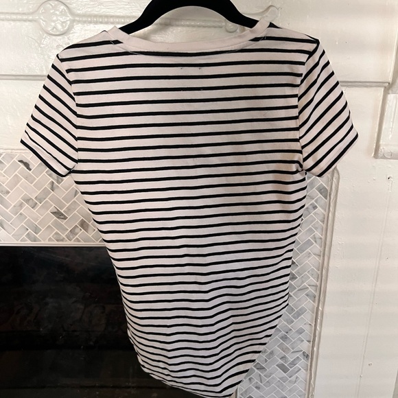 Gap Black and White Striped Bodysuit - Picture 4 of 4